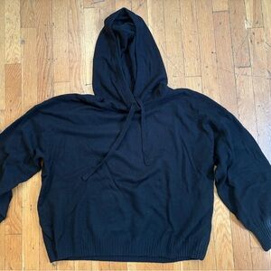 GAP Women's Black Hooded Sweater